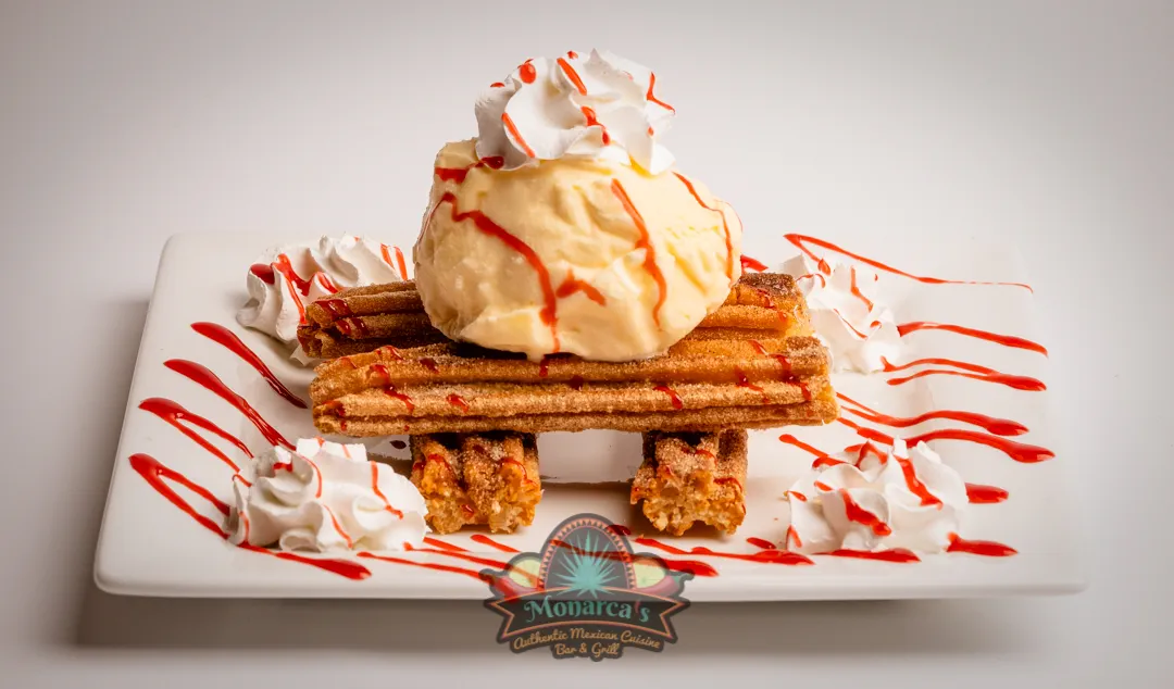 Churros with Ice Cream