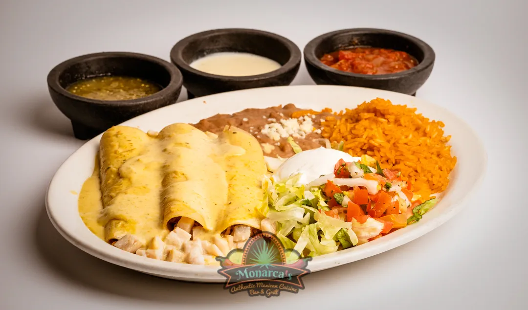 Enchiladas - Monarca´s Restaurants